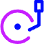Record Player Icon from Core Neon Set