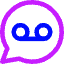 Recording Tape Bubble Circle Icon from Core Neon Set