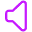 Volume Level Off Icon from Core Neon Set