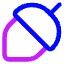 Allergens Nuts Icon from Core Neon Set