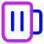 Beer Mug Icon from Core Neon Set