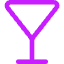 Cocktail Glass Icon from Core Neon Set