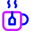 Tea Hot Relax Icon from Core Neon Set