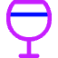 Wine Icon from Core Neon Set