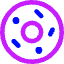 Donut Icon from Core Neon Set