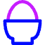 Egg Icon from Core Neon Set
