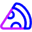 Pizza Icon from Core Neon Set