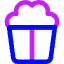 Popcorn Icon from Core Neon Set