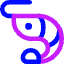 Shrimp Icon from Core Neon Set
