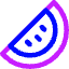 Water Melon Icon from Core Neon Set