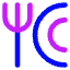 Fork Plate Icon from Core Neon Set