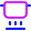 Induction Pot Icon from Core Neon Set