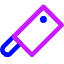 Knife 1 Icon from Core Neon Set
