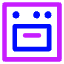 Oven Icon from Core Neon Set