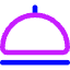Serving Dome Icon from Core Neon Set