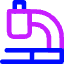 Microscope Observation Sciene Icon from Core Neon Set