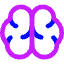 Brain Icon from Core Neon Set