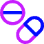 Medicines Icon from Core Neon Set