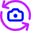 Camera Flip 1 Icon from Core Neon Set