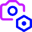 Camera Setting Bolt Nut Icon from Core Neon Set