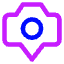 Camera Setting Pin Icon from Core Neon Set
