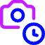 Camera Timer Icon from Core Neon Set