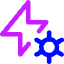 Flash Constant Light Icon from Core Neon Set