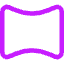 Compsition Horizontal Icon from Core Neon Set