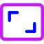 Focus Frame Icon from Core Neon Set