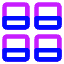 Polaroid Four Icon from Core Neon Set
