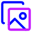 Gallery 2 Icon from Core Neon Set