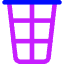 Recycle Bin 3 Icon from Core Neon Set