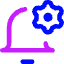 Alarm Setting Gear Icon from Core Neon Set