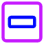 Align Object Horizontal Icon from Core Neon Set