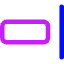 Align Right 2 Icon from Core Neon Set