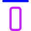 Align Top 2 Icon from Core Neon Set
