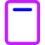 Align Top Vertical Icon from Core Neon Set