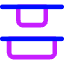 Distribute Top Icon from Core Neon Set