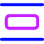 Distribute Vertical Icon from Core Neon Set