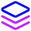 Layers 1 Icon from Core Neon Set