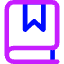 Bookmark Book Icon from Core Neon Set