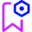 Bookmark Setting Bolt Nut Icon from Core Neon Set
