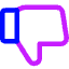 Dislike 1 Icon from Core Neon Set