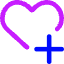 Wishlist Love Add Favorite Icon from Core Neon Set