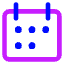 Calendar Mark Icon from Core Neon Set