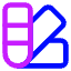 Color Swatches Icon from Core Neon Set