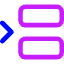 Insert Row Icon from Core Neon Set