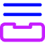 Archive Document Icon from Core Neon Set