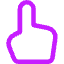 Hand Cursor Icon from Core Neon Set