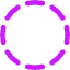 Select Circle Area 1 Icon from Core Neon Set